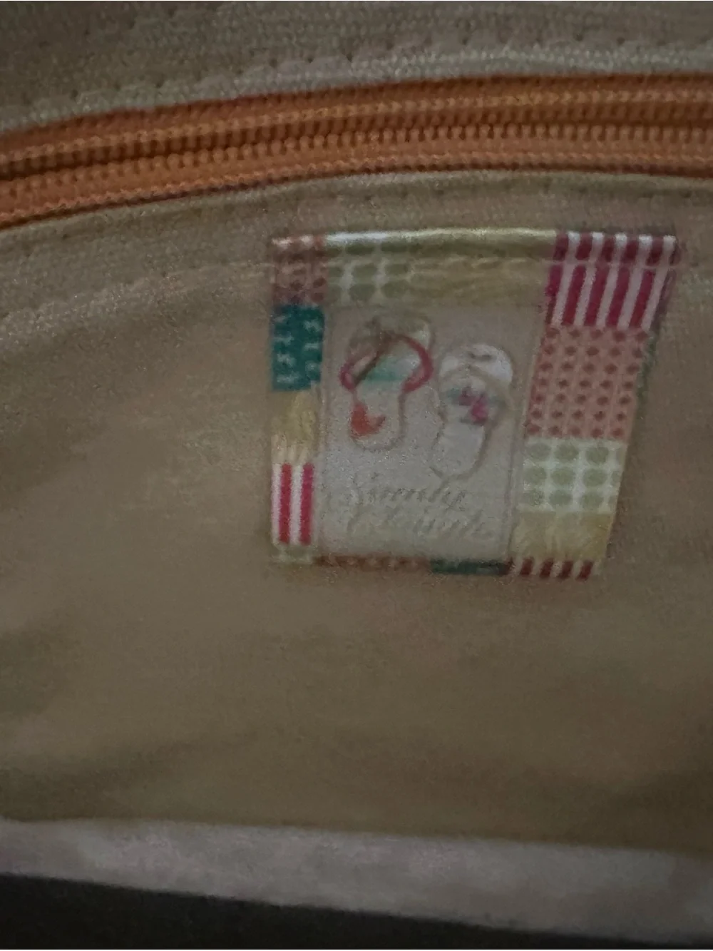 Multicolor Flip-Flop Canvas Tote